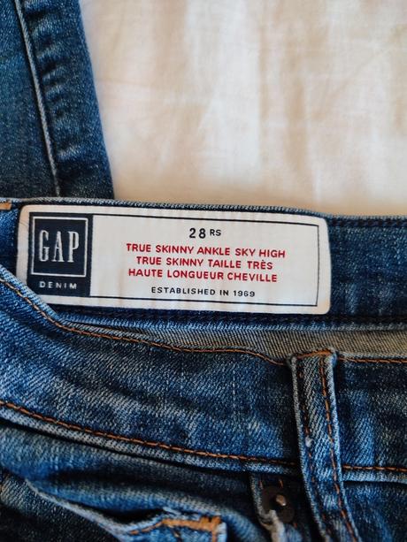 Rifle ankle slim high rise, gap,38