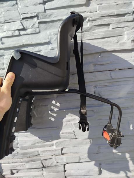 Detská sedačka na bicykel + prilba, 