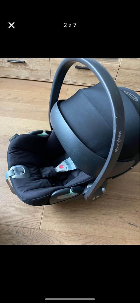 Cybex cloud t-i size (0-13kg) sepia black platinum, cybex