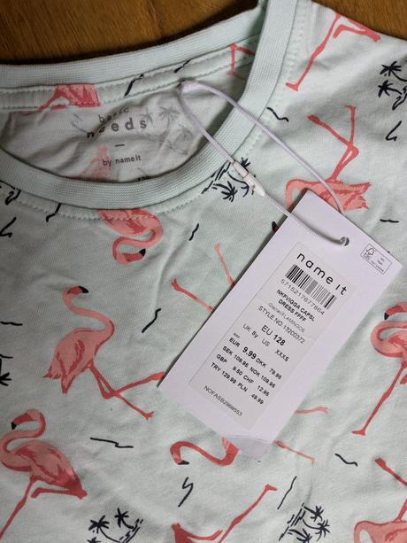 Bavlnené šaty s visačkou, name it,128