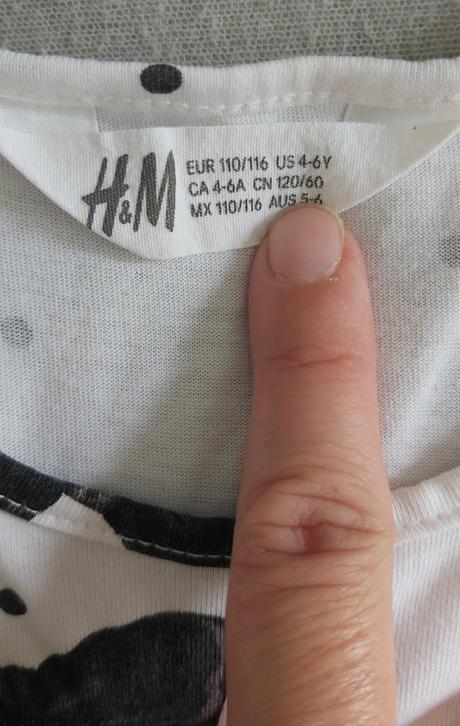 Šaty čierne mašle h&m 110/116, h&m,110