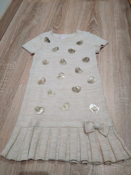 Krásne pletené šaty, 116