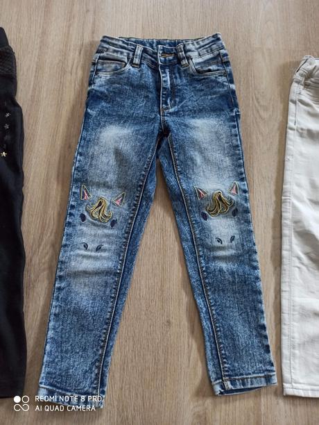 Rifle a nohavice pre dievča 110-116, 116