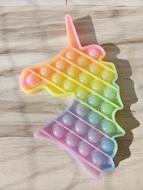 Pop it antistresové hračky kľúčenka s a jednorožec,