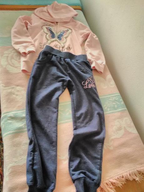 Tepláková súprava motýľ, 122