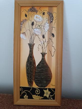 Dekorácia- obrázok v rámiku,