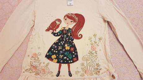 Dievčenské nohavice a tričko veľ.128, palomino,128