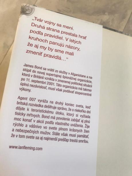 Carte  blanche - james bond, 