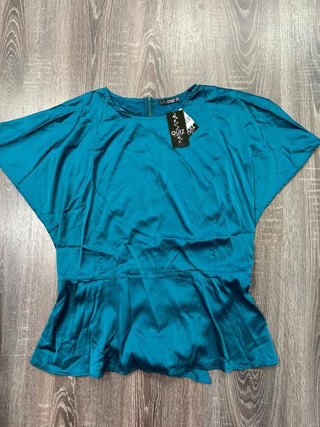 Quiz nova damska smaragdova bluzka xl, xl
