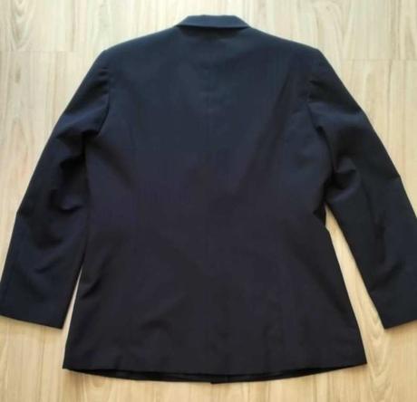 Dámske tmavomodré elegantné sako, v. xl/xxl, xxl