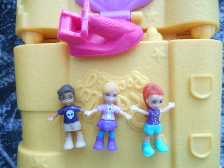 Mattel poly pocket hrad z piesku,