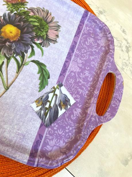 Plastový melamínový podnos,