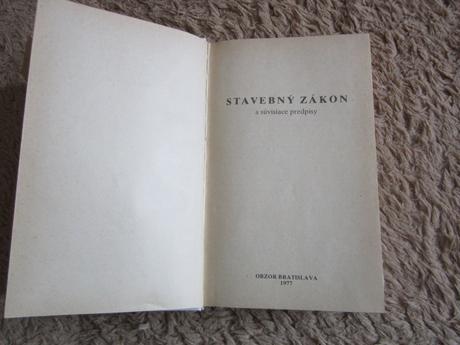 1719. stavebný zákon a súvisiace predpisy, 