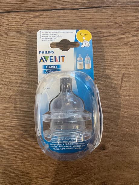 Náhradné cumliky na fľašu, avent