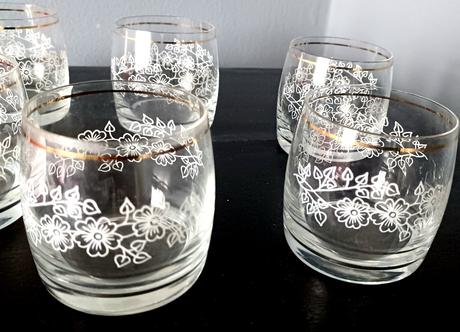 6 x starý pohár 2dcl, 