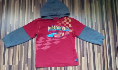 Cars tričko s kapucňou č.98, 98