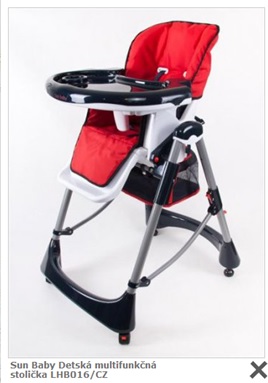 Aká je stolička Sun baby?