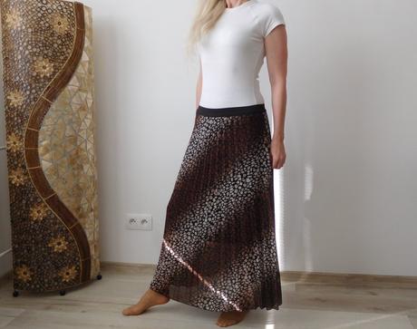 Plysovaný tyl suknička dlhá 90 cm,, 36