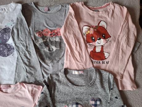 Tričká s dlhým rukávom, veľ 116, 116