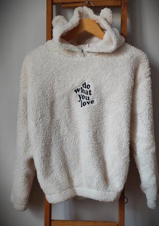 Teplučka mikinka s rozkošnými uškami, pepco,158