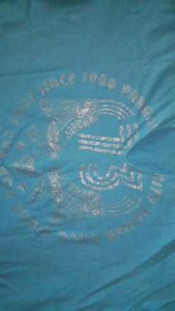 Modre tricko s kratkym rukavom, next,38