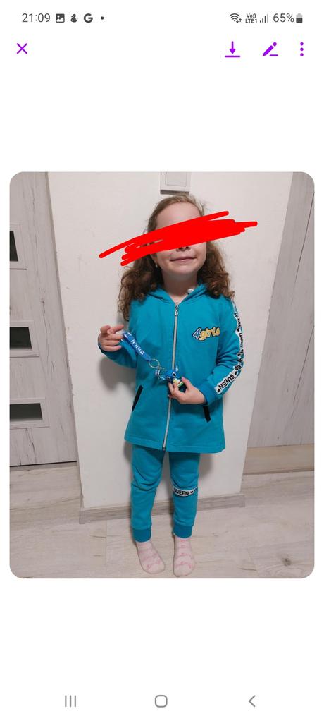 Tepláková súprava, modelko,116