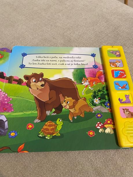 Krásne zvukové leporelo cestuj za zvieratkami,