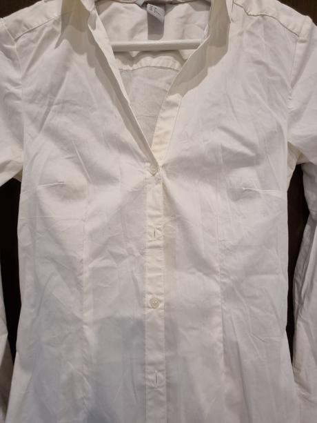 Biela košeľa h&m, h&m,s