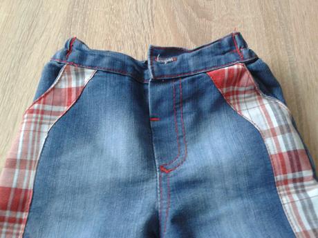 Riflove mini nohavice, 68