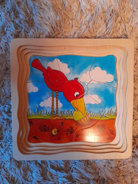 Goki vývojové vrstvené puzzle 4 vrstvy 44 diely st, 