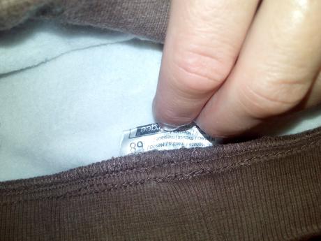 Detské zateplené nohavice, 74