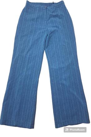 Dámske pásikavé nohavice, 40