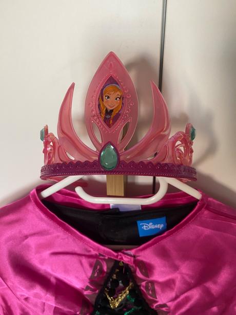 Kostým anna s korunkou / frozen, 