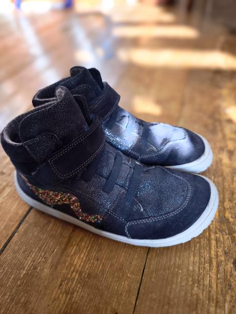 Celoročné vyššie kožené prechodné barefoot topánky, froddo,34