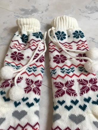 Kožušinové podkolienky 38/39, 38