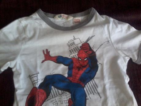 Spiderman tricko 18-24m, h&m,92