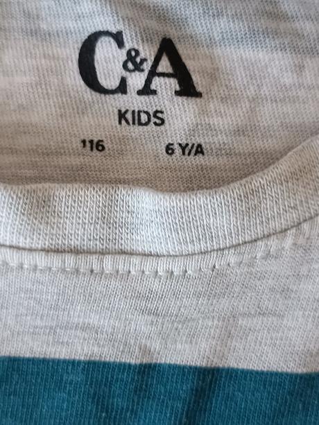Tričko s krátkym rukávom, c&a,116