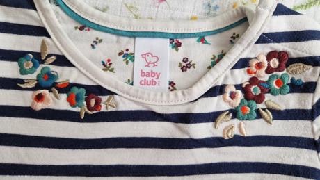 Vyšívané tričko, c&a,86