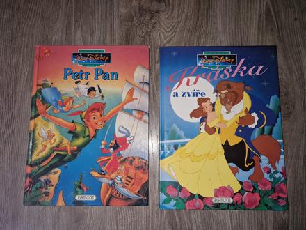 Kraska a zviera a peter pan kniha knizka luxus egm,