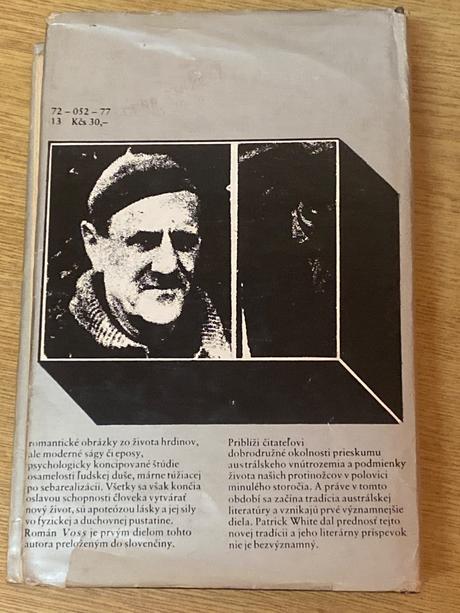 Kniha- voss, patrick white, 