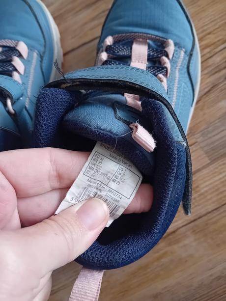 Trekove topánky dievčenské, decathlon,32