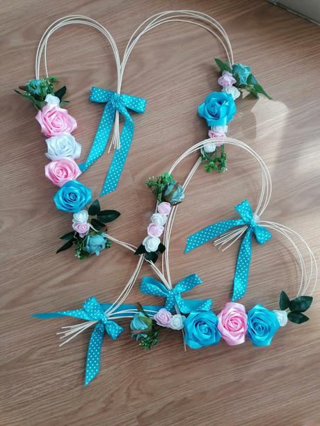 Svadobná výzdoba na auto, 