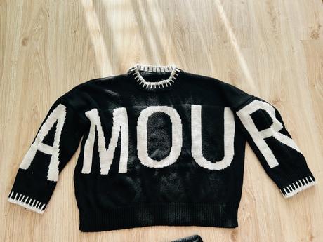 Krásny pletený komplet značky green apple, 