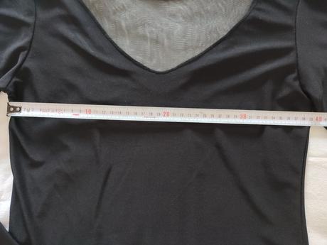 Elegantné tričko so sieťovinou, m