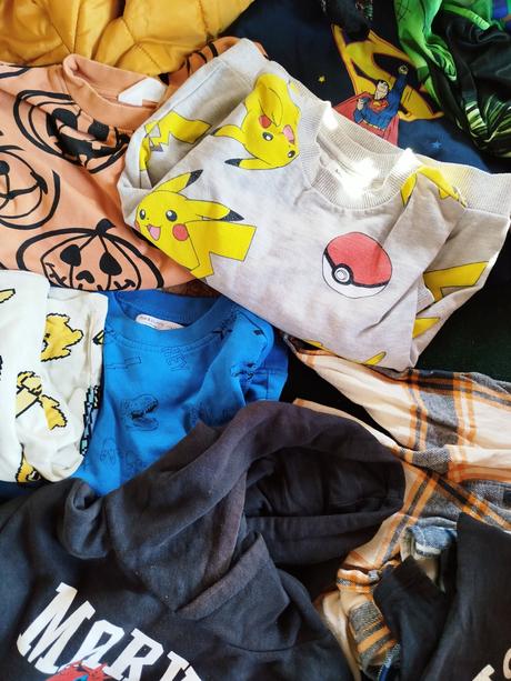 Balíky veci pre chlapca, 104–116