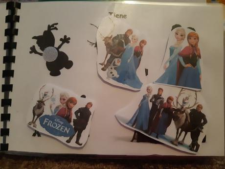 Zosit s aktivitami frozen (activity book),