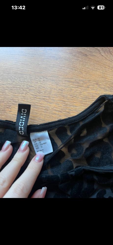 Čierne šaty elegantné, h&m,m