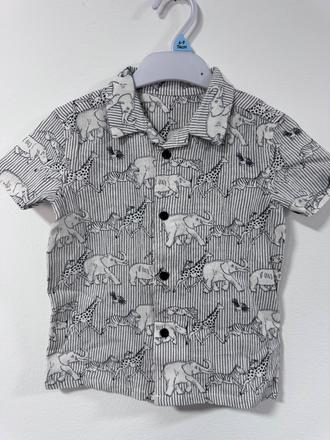 George košeľa safari zvieratká veľ.86, george,86