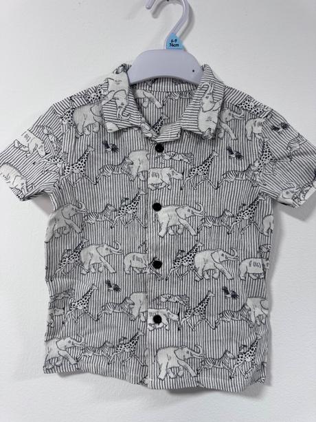 George košeľa safari zvieratká veľ.86, george,86