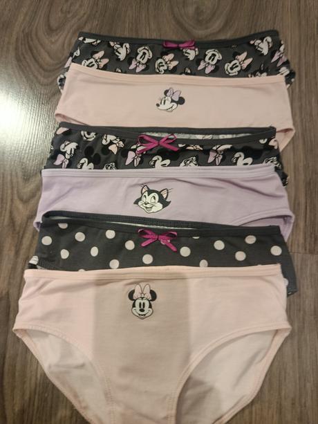 Nohavičky 7ks hm č.128/134 - nové, h&m,134